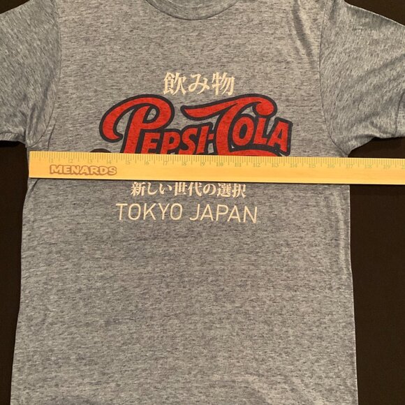 Pepsi Tokyo Japan Japanese Letters Tee Shirt Mens Size Small - Picture 3 of 5